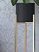 Gold Metal Plant Stand For Home Decor Pack Of 3 - Image 2