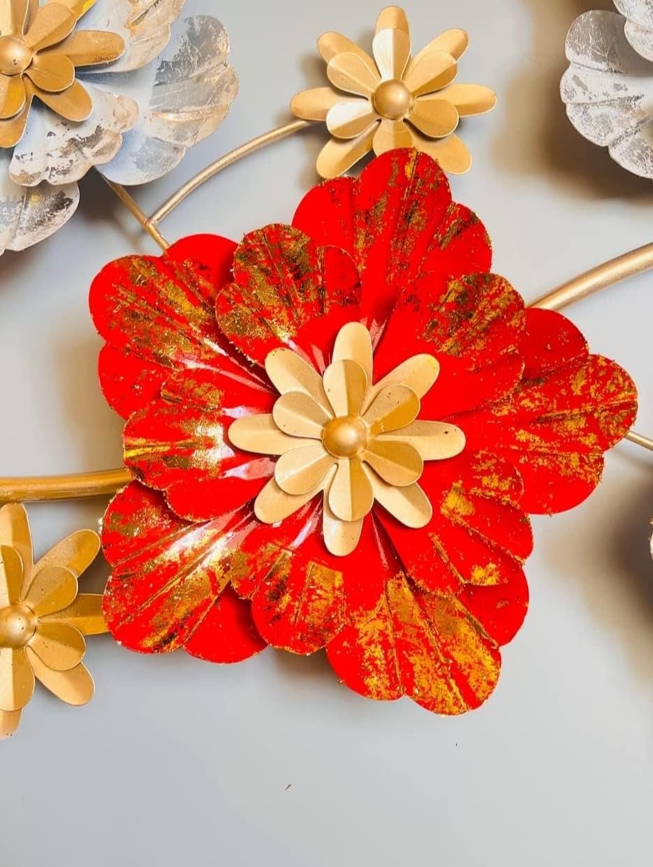 Spherevant Gold Metal Wall Art For Home Decor - Image 4
