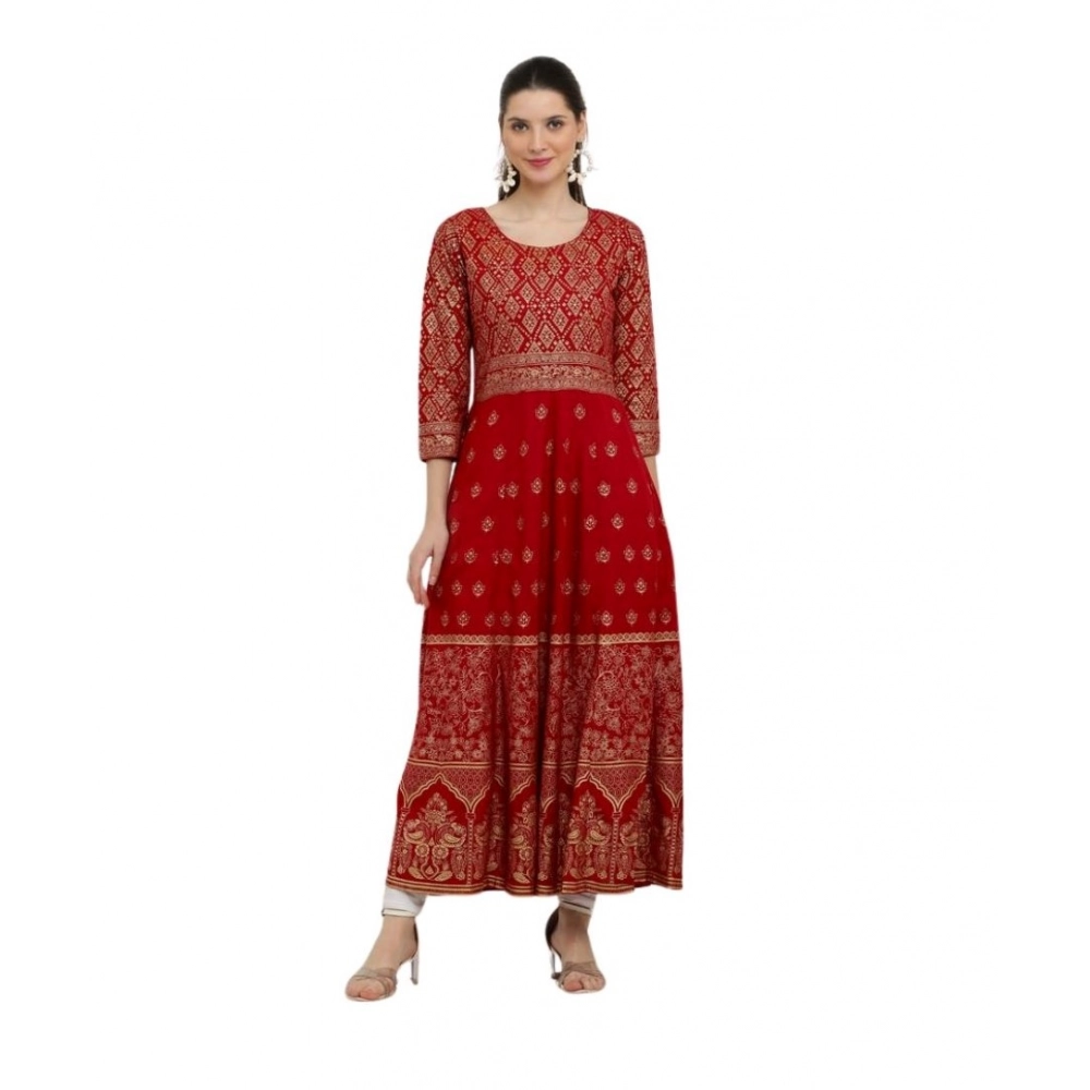 PID-63361-Women-s-Casual-Rayon-3-4th-Sleeves-Dress-Red-1-1000x1000-1.webp