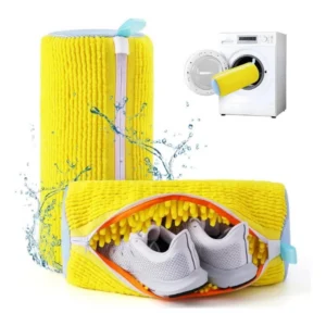 Spherevant Pack of 2 Shoe Washing Machine Bag (Yellow)