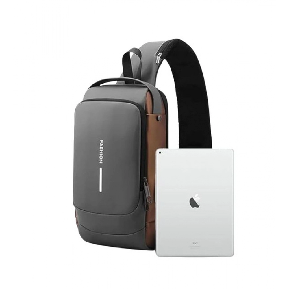 Spherevant Waterproof Sling Cross Backpack Bag (Black) - Image 2